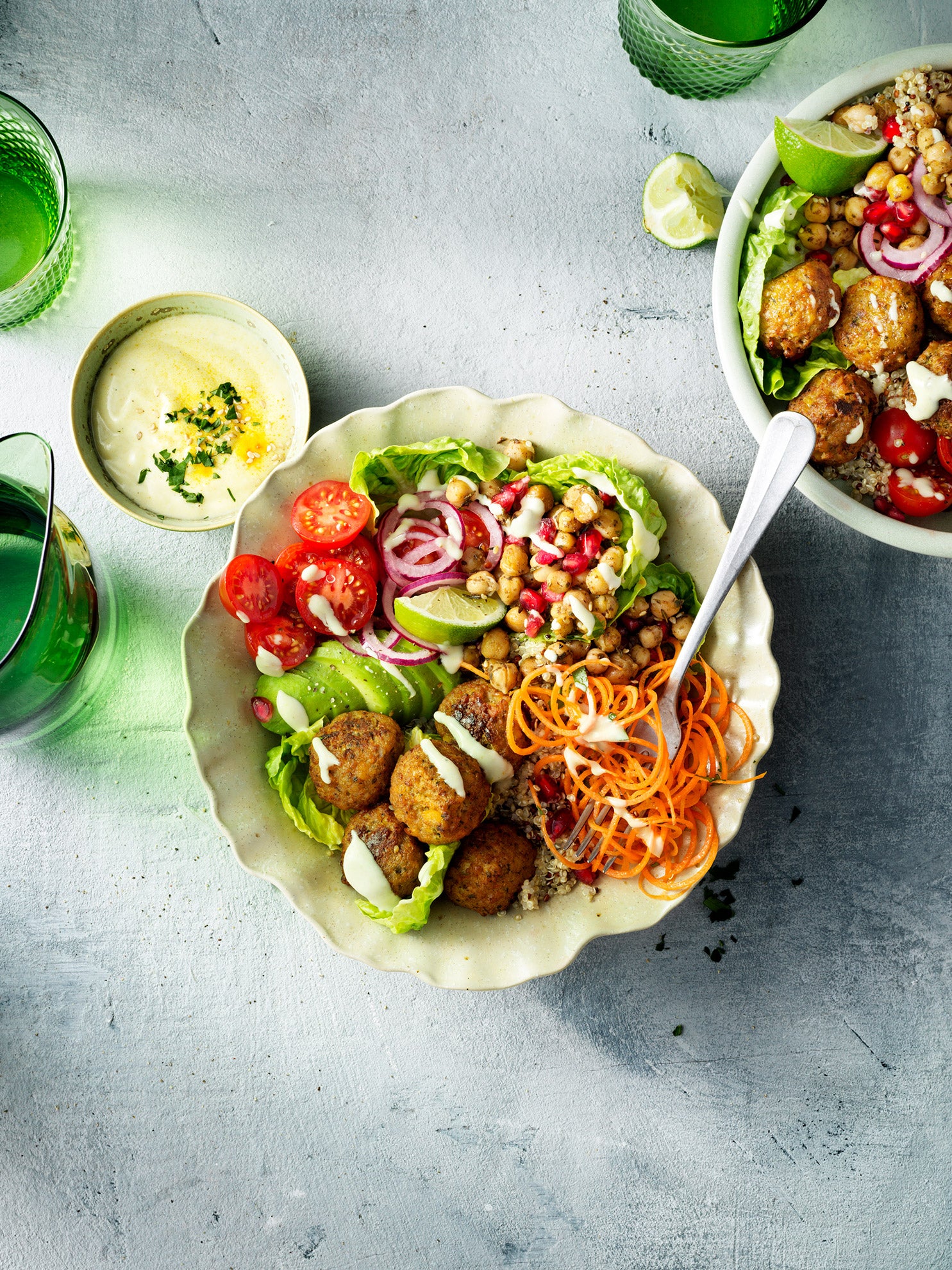 Bez odpadu Falafel Bowl Bez odpadu Falafel Bowl