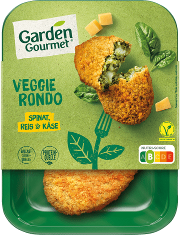 Veggie rondo špenát a sýr