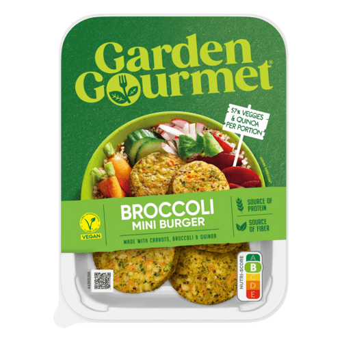 Veganský mini BURGER s brokolicí