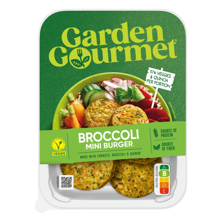Veganský mini BURGER s brokolicí