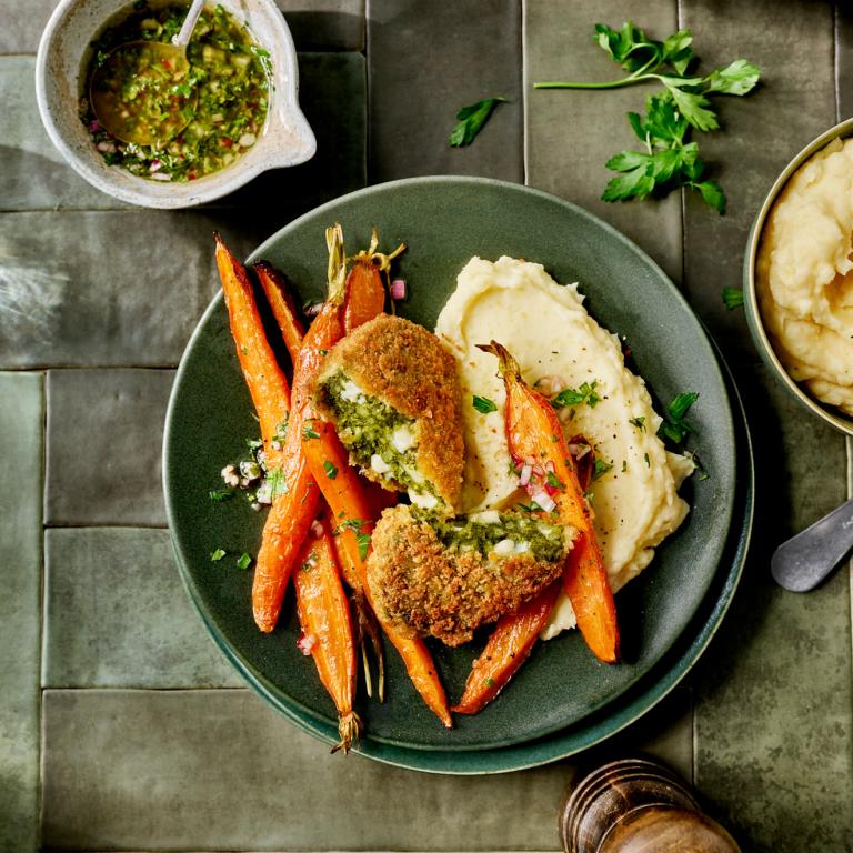 Špenátový sýr Rond s mrkví