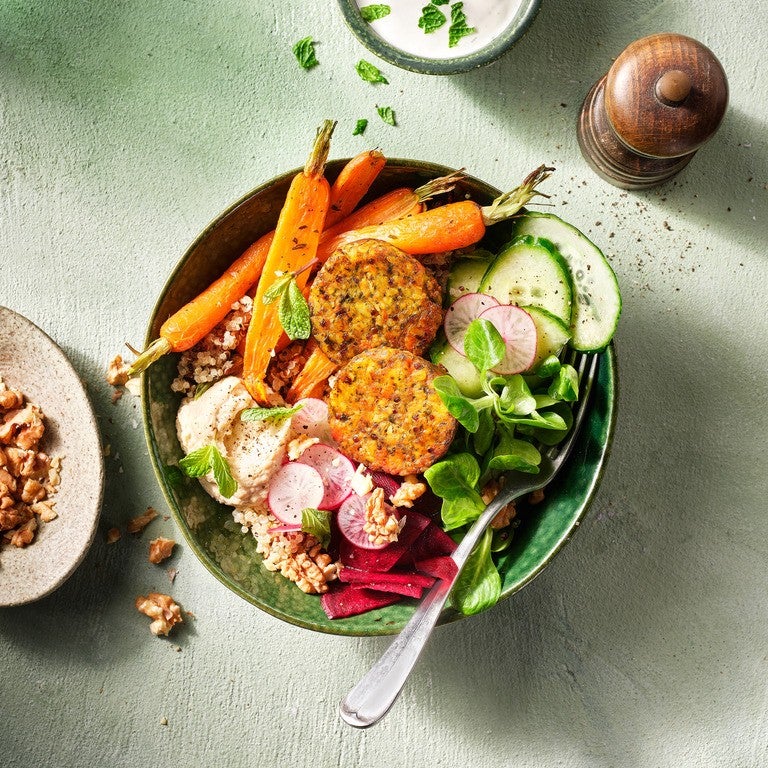 Miska brokolicových miniburgerů 99 kcal