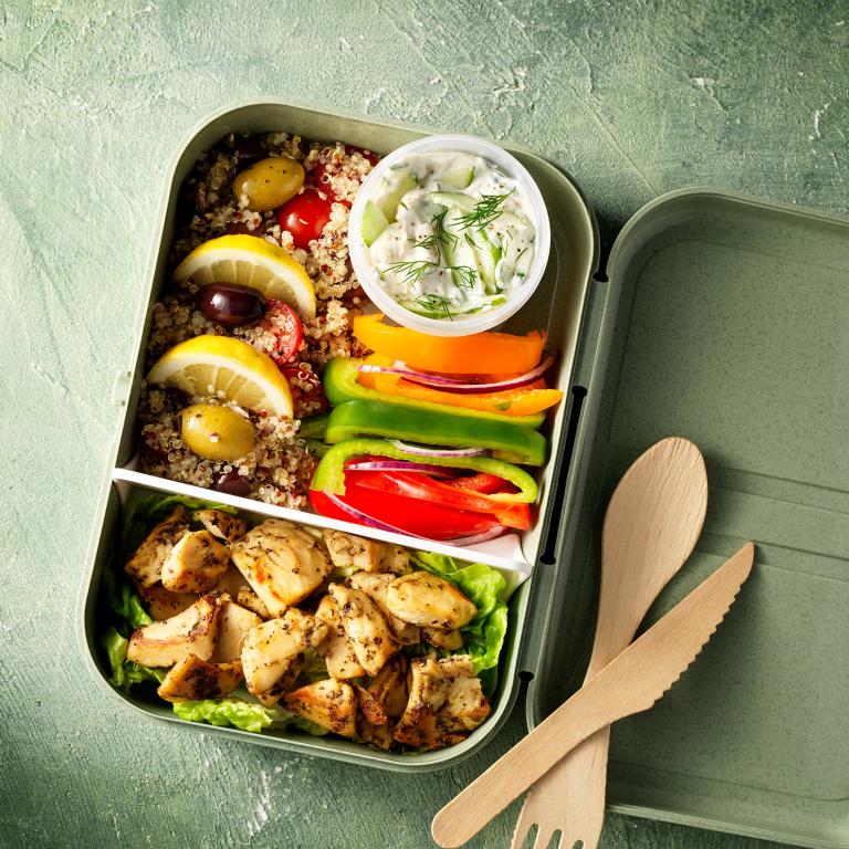 Lunch Box Salát v řeckém stylu